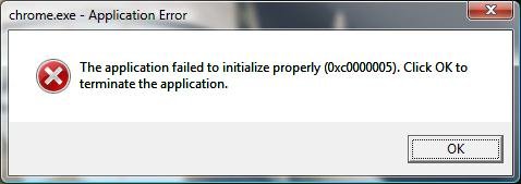 Ошибка при запуске приложения (0xc0000005) в Windows 7 и Windows 8