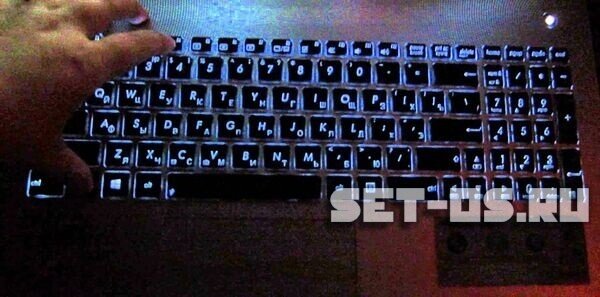 Asus подстветка клавиатуры ноутбука
