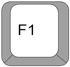 клавиша f1